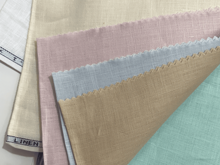 Pastel Linen Swatches